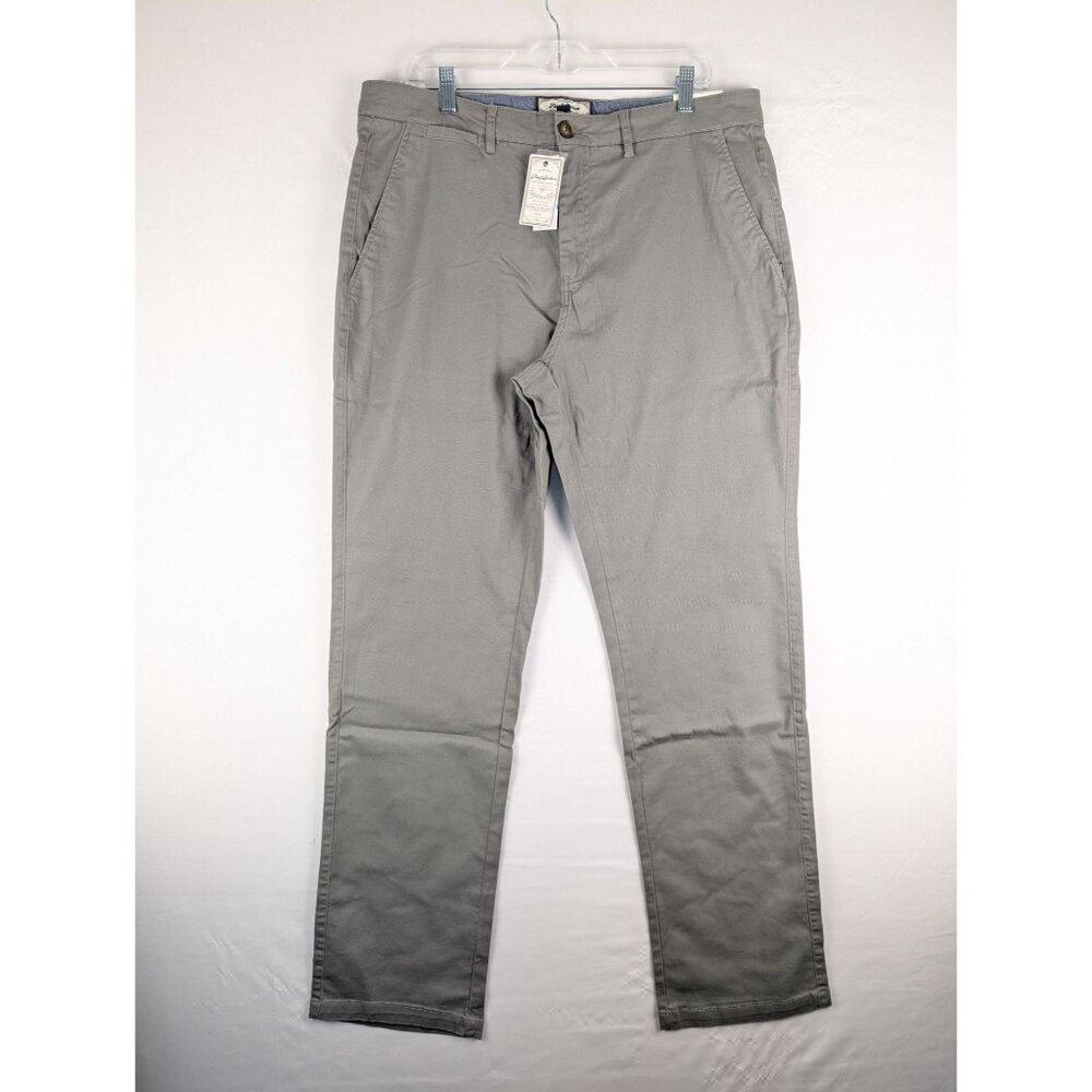 Flag & Anthem‎ Pants Mens 36x34 Grey Cotton Chino